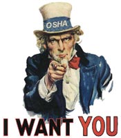 Uncle "OSHA" is watching you.